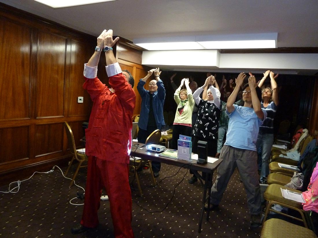 Qigong practice class